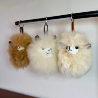 HANDMADE ALPACA KEYCHAIN